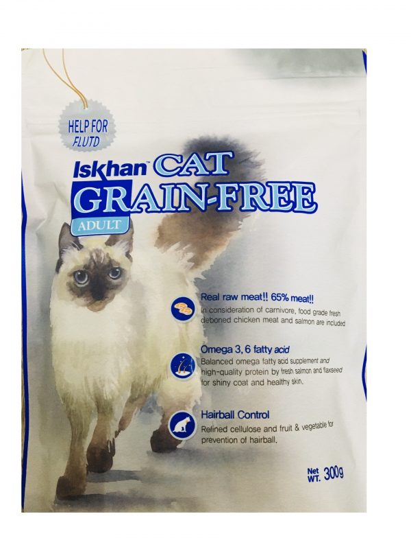 iskhan cat grain-free adult