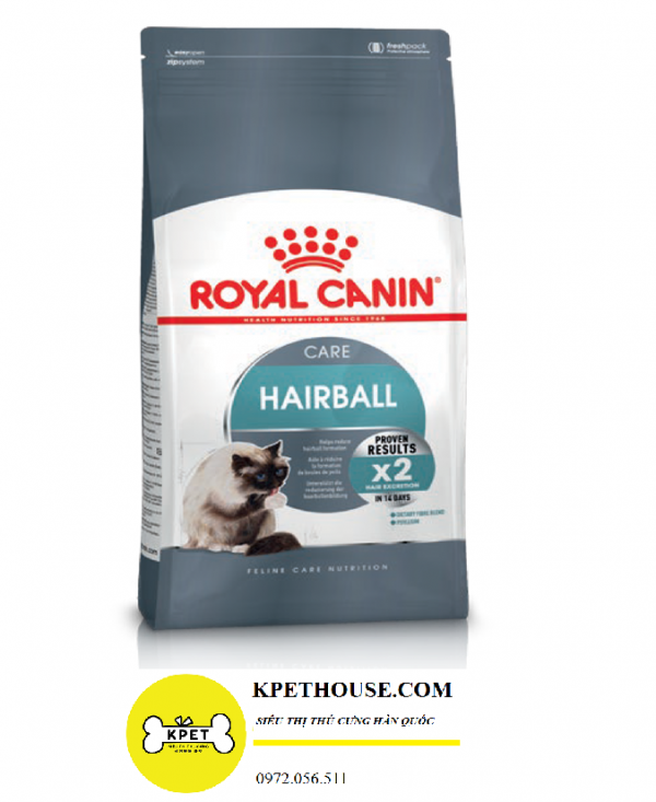 Đồ ăn cho mèo Royal canin Hairball